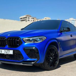 Satin Blue Vinyl wrap in Kenya